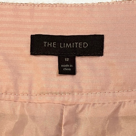 🩷 The Limited Pink Tweed Mini Skirt - Size 12 - Picture 4 of 8